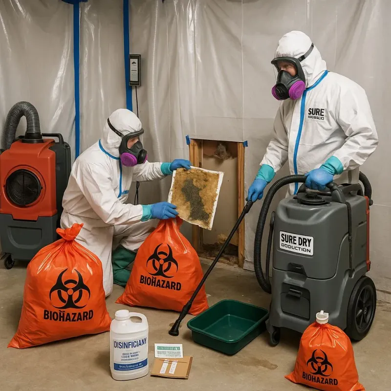 Contaminated Water Handling Protocols process in Sevierville, TN